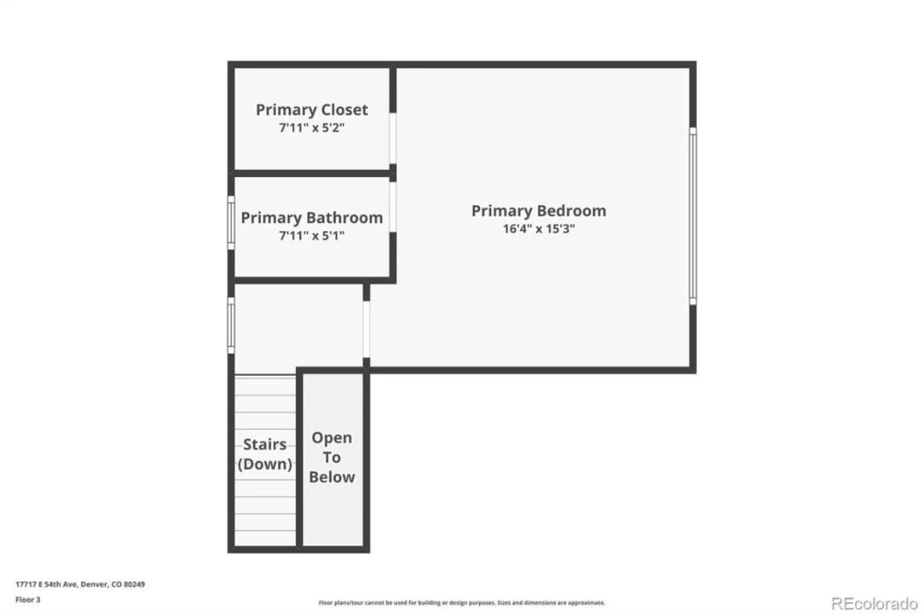 Spacious Upper Levels
