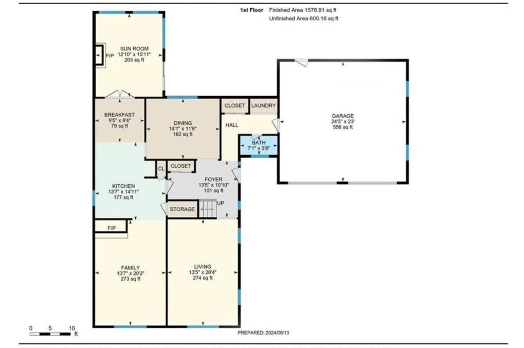 Spacious First Floor Layout