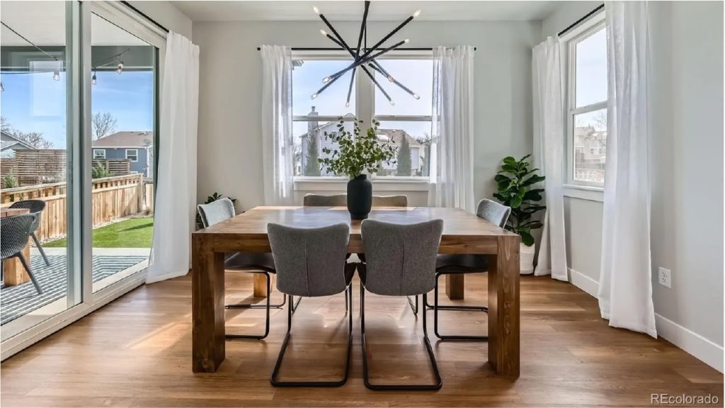 Chic 3-Bedroom FarmStyle Thornton Home with Covered Deck and High-End Kitchen Finishes (With Floor Plan)