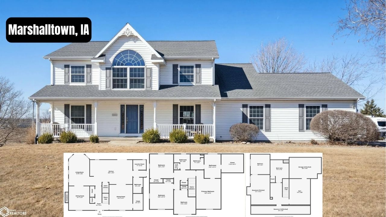 House Listing in Marshalltown, IA.