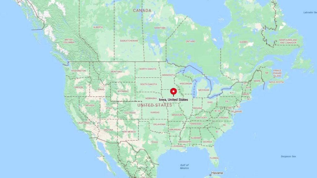 Where is Iowa?