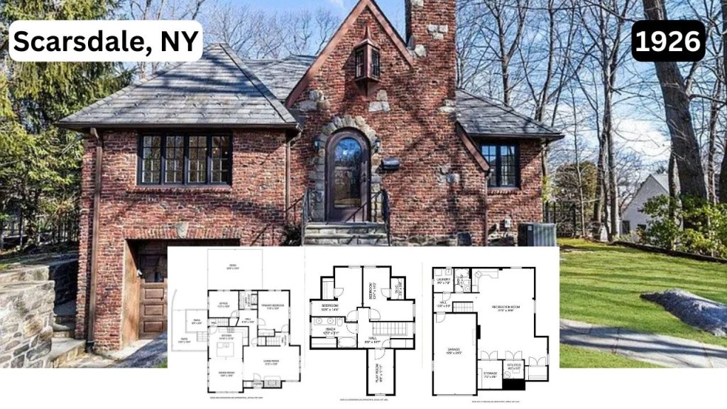 Tour This 1926 English Country Tudor with a Spacious Chef’s Kitchen (With Floor Plan)