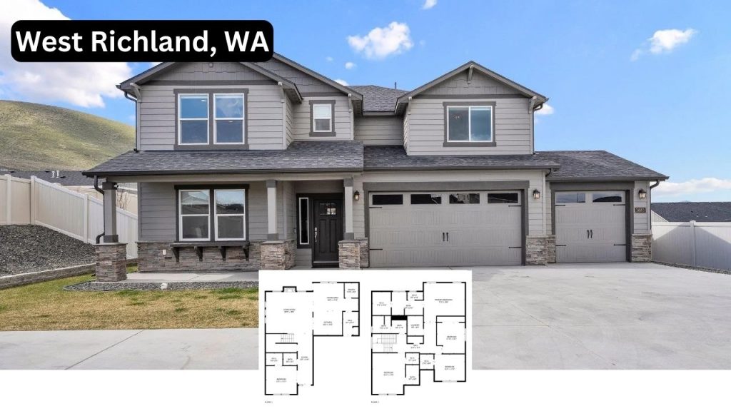 Modern Craftsman 2,965 Sq-Ft Home in West Richland, WA With a Spacious Backyard Retreat (Floor Plan Inside)
