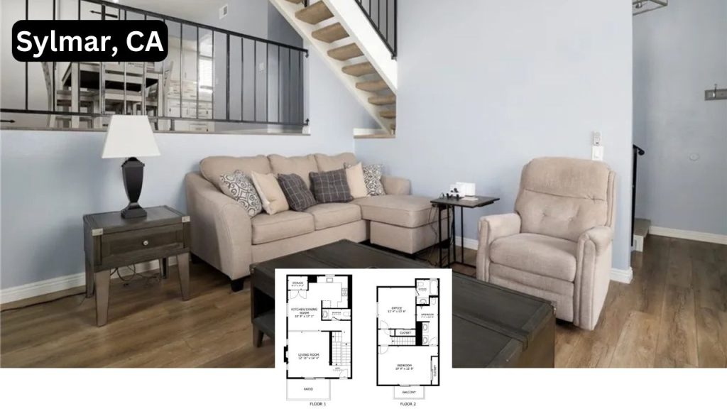 Tour This Perfectly Planned 1,209 Sq-Ft. 2-Bedroom Condo in Sylmar, CA (With Floor Plan)