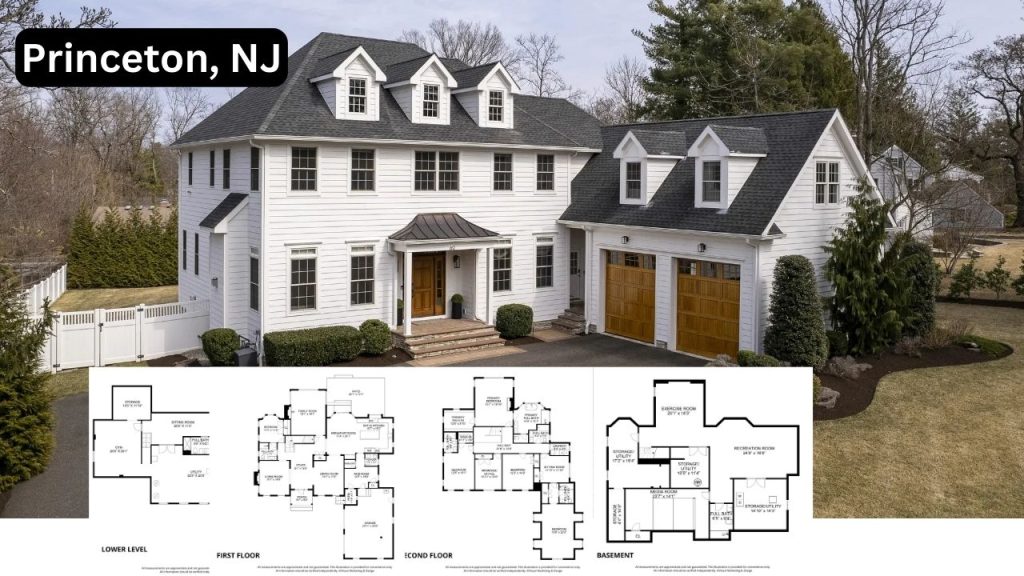 Discover the Subtle Luxury of This Riverside Colonial in Princeton That Honors Timeless Architecture (Floor Plan Inside)