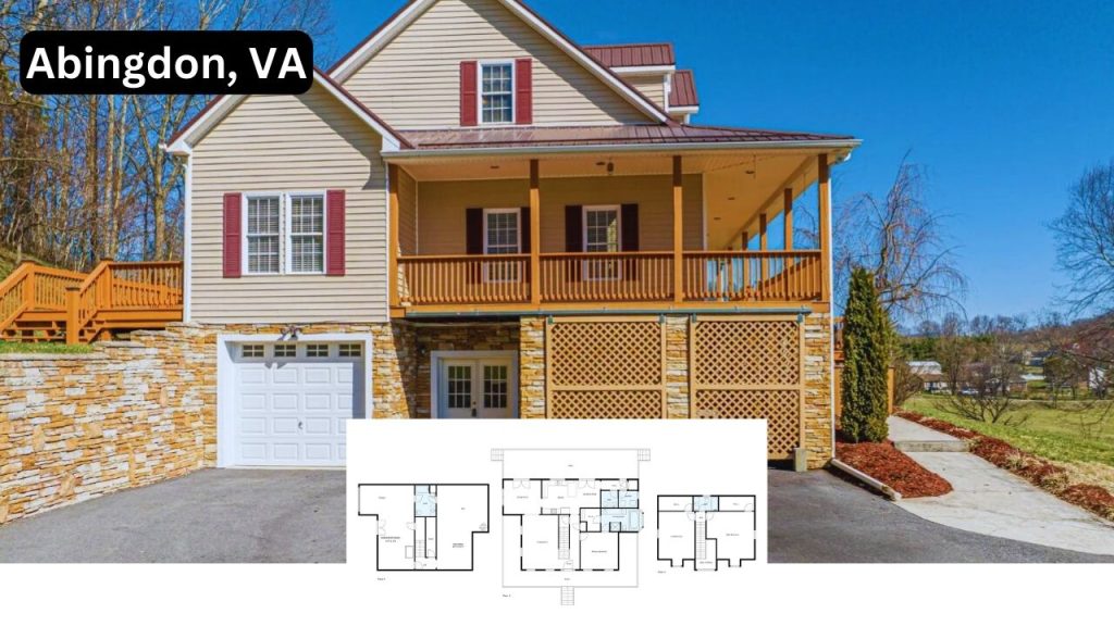 Step Inside This 2,807 Sq-Ft Cape Cod Home With Wraparound Porch and Scenic Views in Abingdon, VA (With Floor Plan)