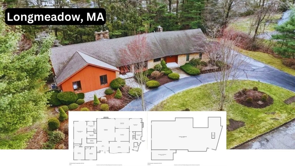 Stylish 3,244 Sq-Ft Ranch in Longmeadow With Soaring Ceilings and 3-Car Garage in Longmeadow (Floor Plan Inside)