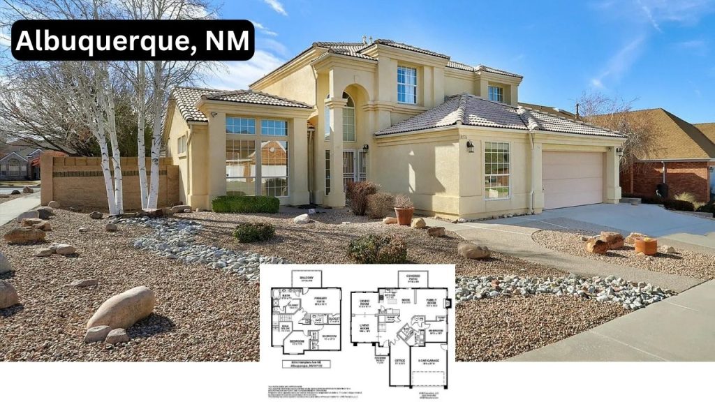Charming 4-Bedroom Spanish Revival with Arched Windows and Southwest Flair in Albuquerque (With Floor Plan)