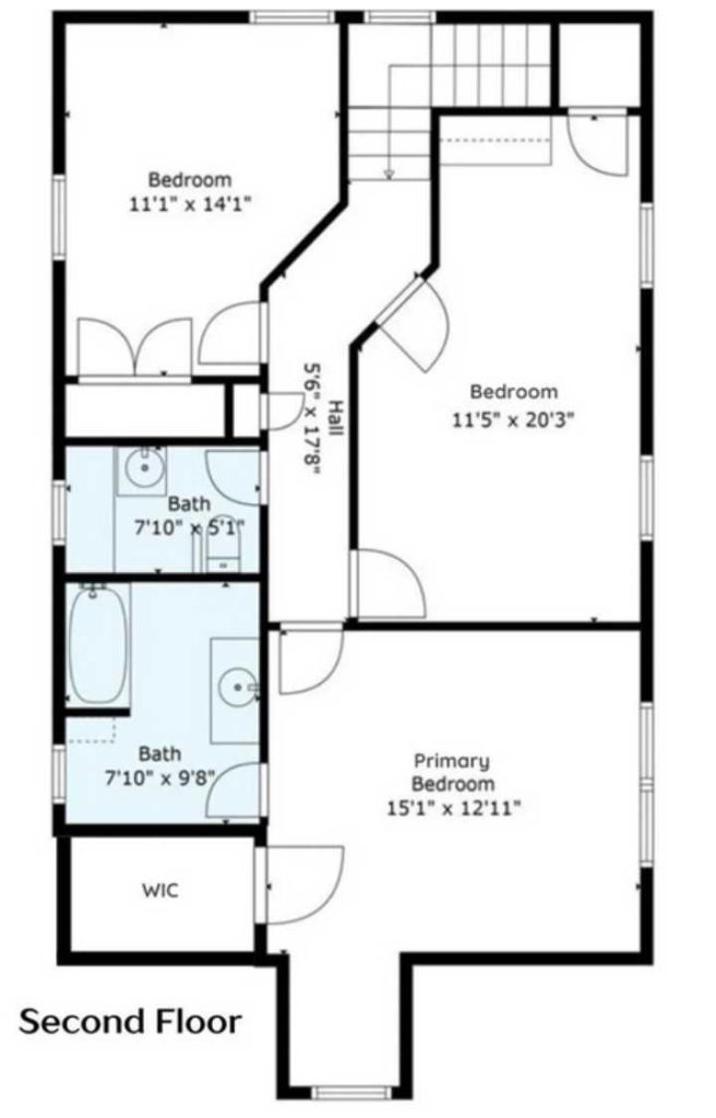 second floor