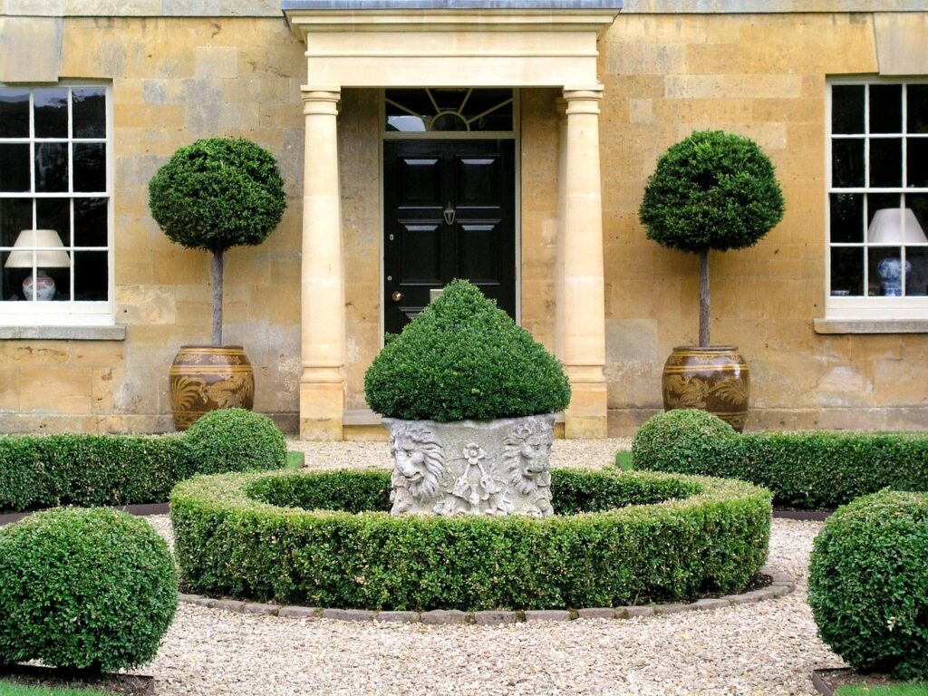 door columns and pediments 