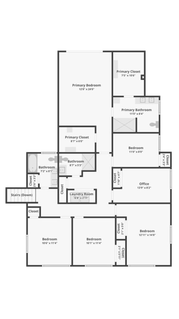 Spacious Second Floor Layout