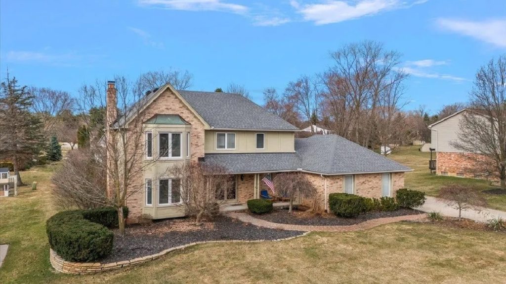 Spacious 3-Bedroom Colonial from 1987 with Quartz Kitchen and Finished Basement in Washington, MI (Floor Plan Inside)