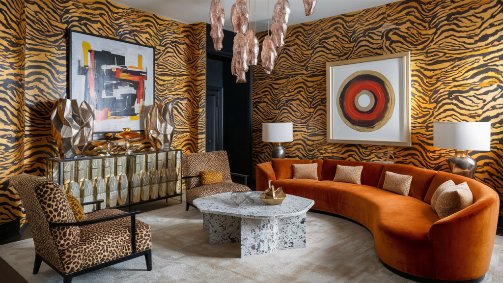 Animal Prints with Abstract Designs