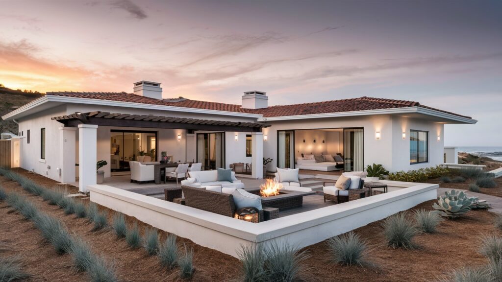 California Ranch-Style beach house