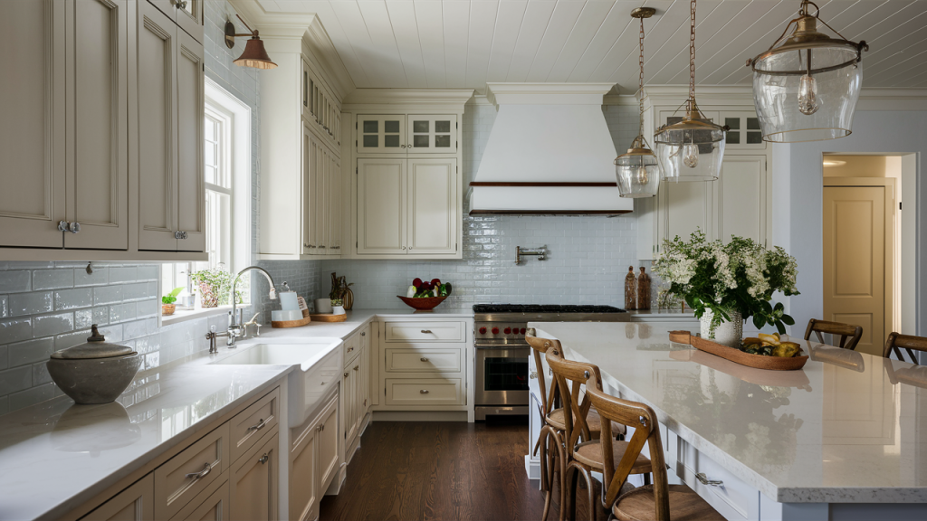 Classic White Shaker Cabinets for a Timeless Kitchen