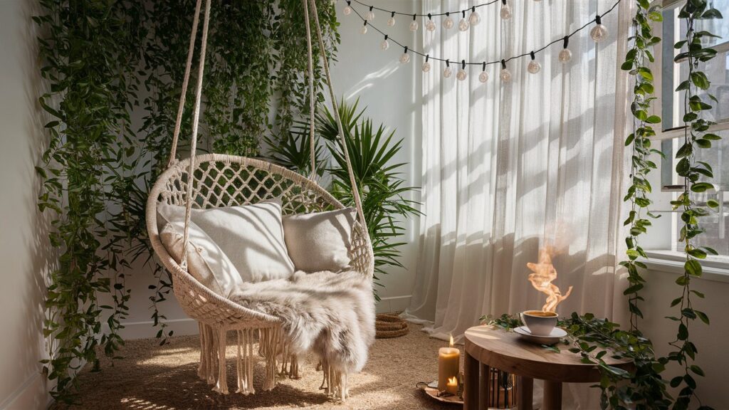 Swing Chair or Hammock for a Relaxing Escape
