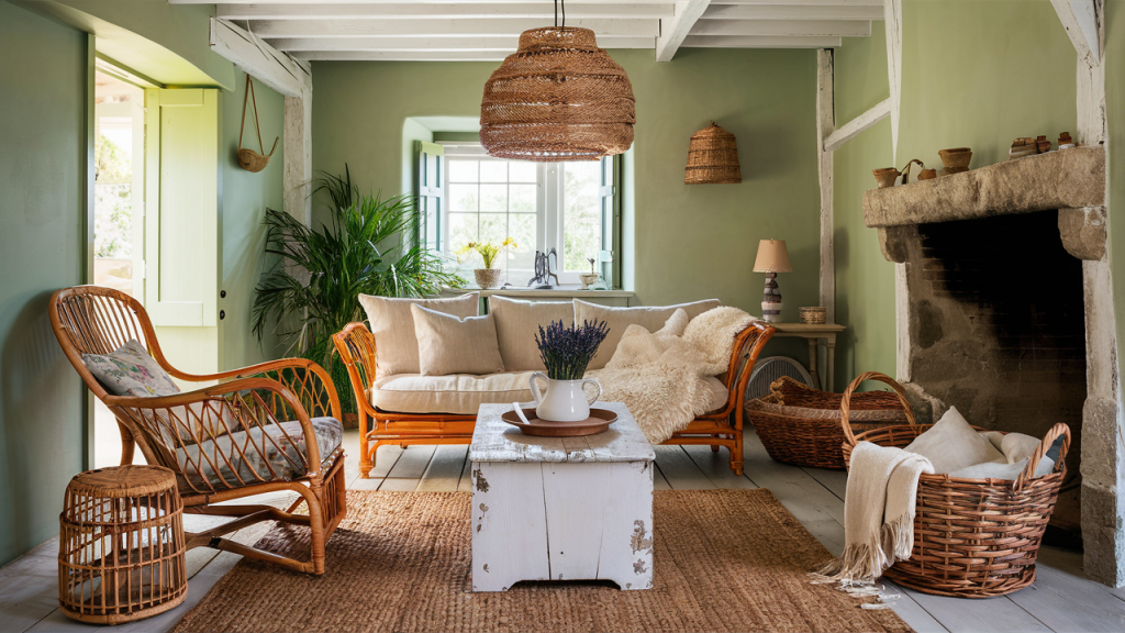 english cottage wicker