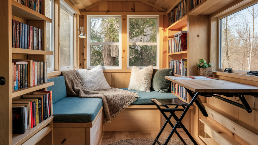 Tiny House or Small Space Reading Alcove