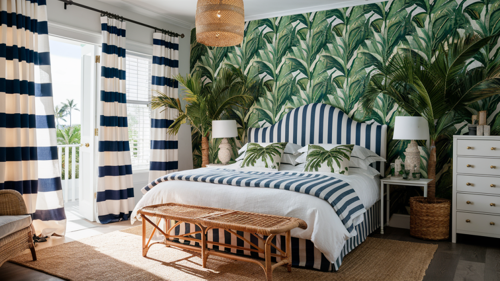 Tropical Prints and Classic Stripes