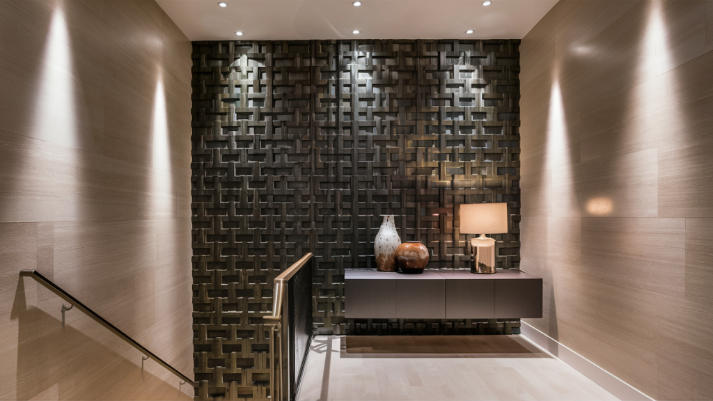 staircase landing wallpaper