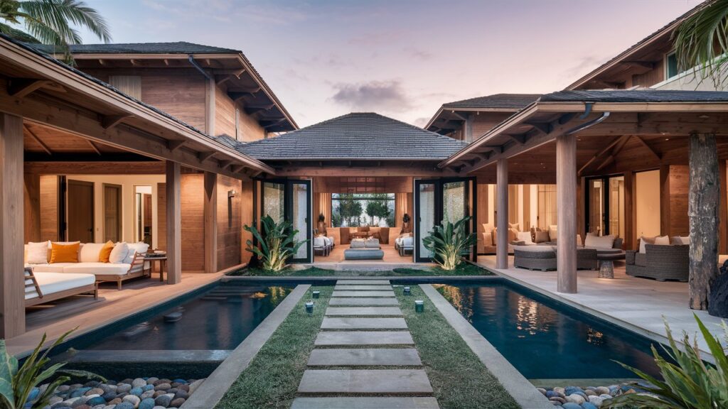 balinese inspired beach house