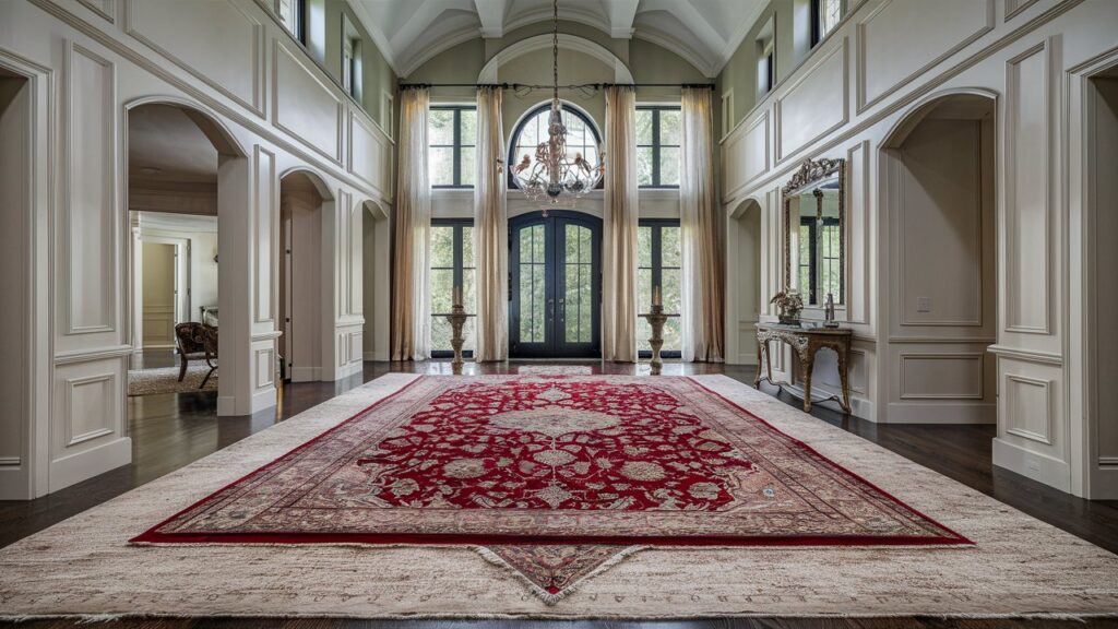 grand foyer entryway carpets