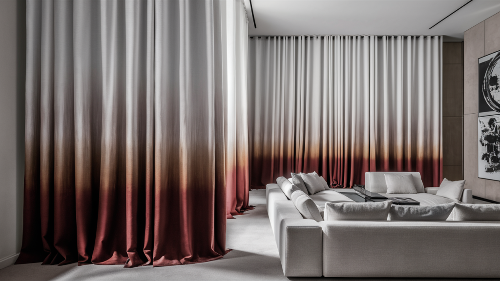 ombre curtains