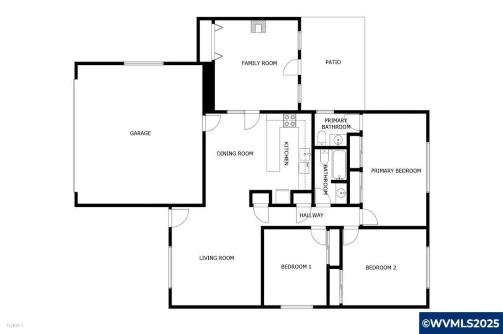 Cozy 3-Bedroom Ranch Layout