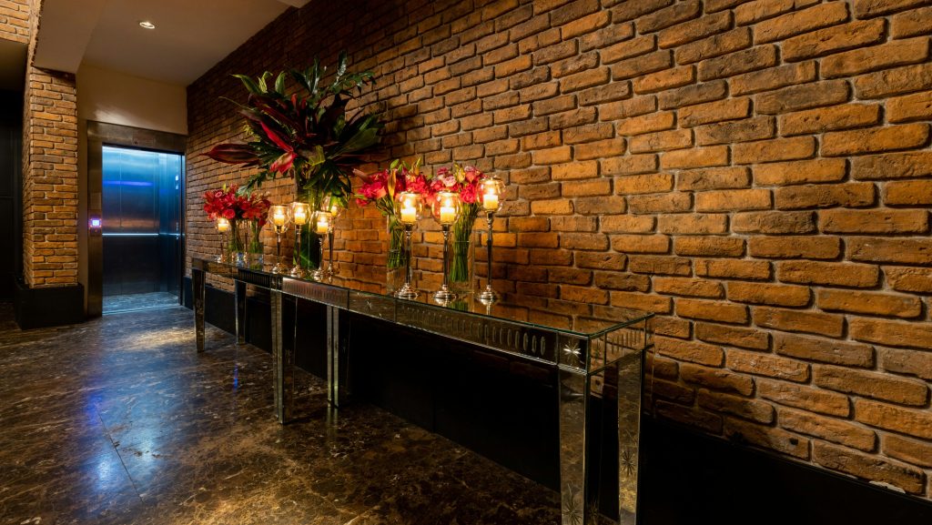 Mirrored Console Table