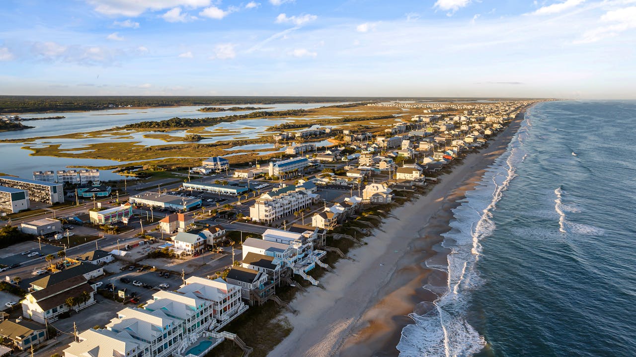coastal town