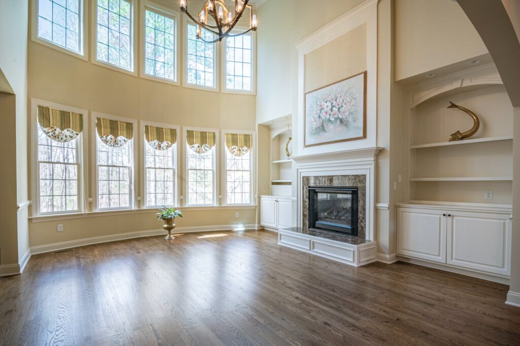 ornate fireplace