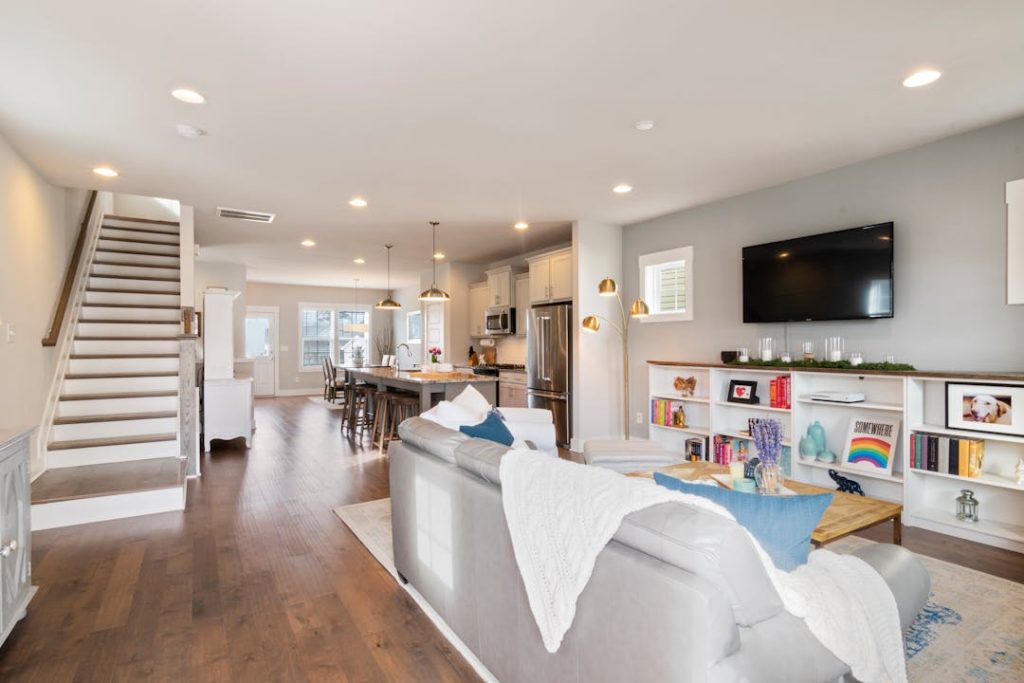 open concept living