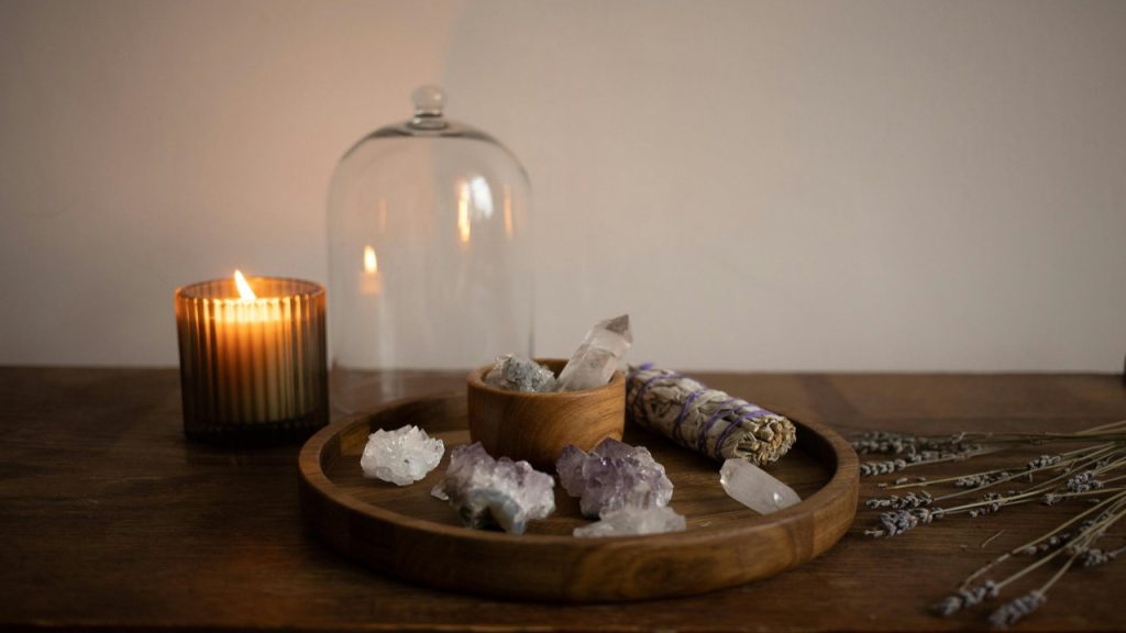 Aromatherapy Setup 