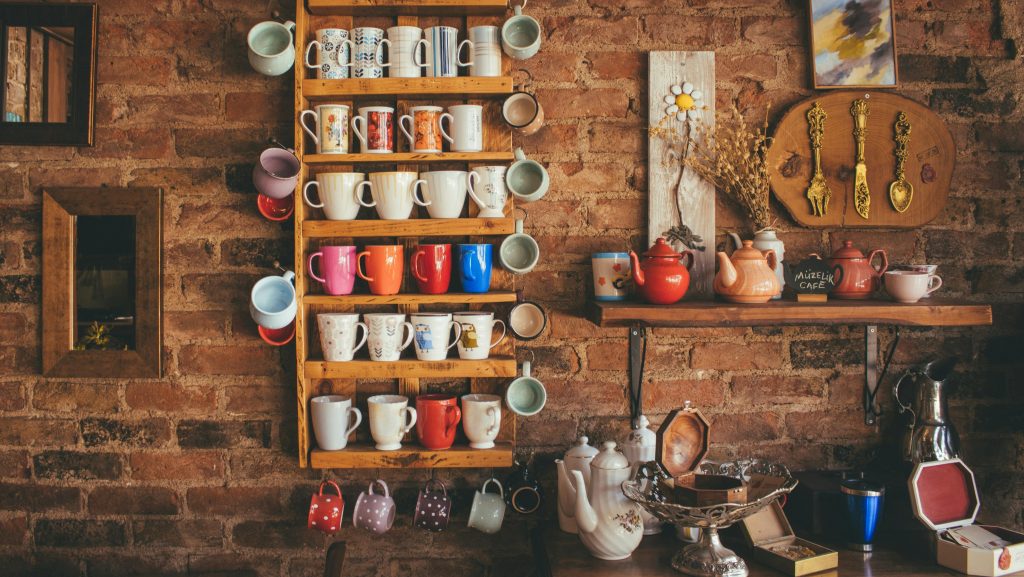 Rustic Kitchen Shelf 