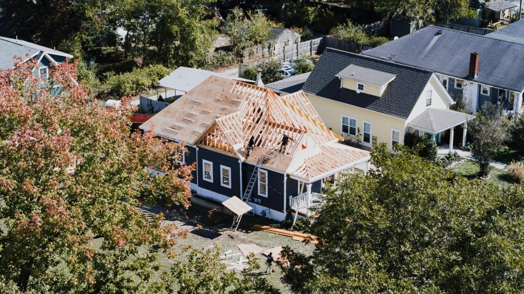 House Roof Construction in Chattanooga