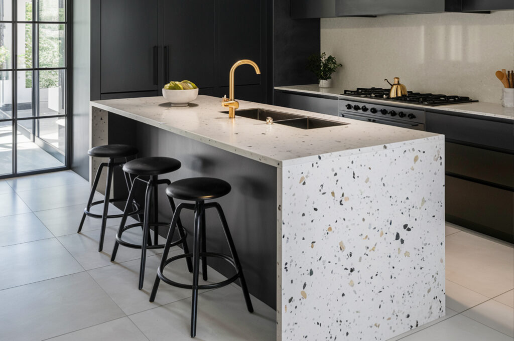 terrazo countertop