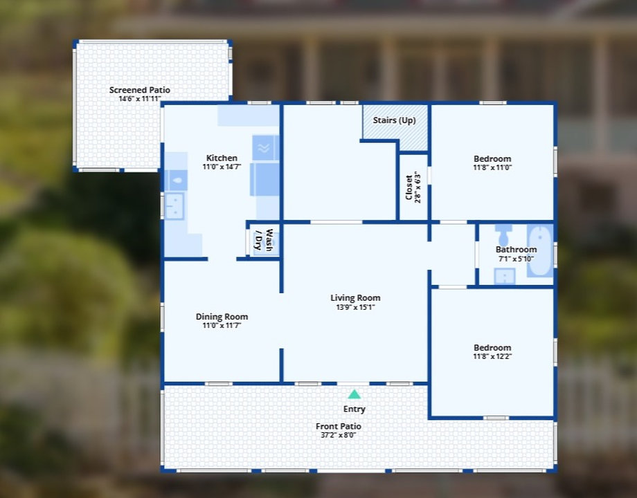 Tour This 1957 Farmhouse with Detached Garage Apartment Near Downtown Marshall, NC (Floor Plan Included)