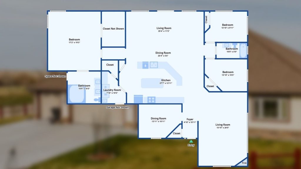 Discover This Beautifully Built 3-Bedroom Ranch-Style Home with Chef's Kitchen and Quartz Counters Near Sheridan (Floor Plan Included)