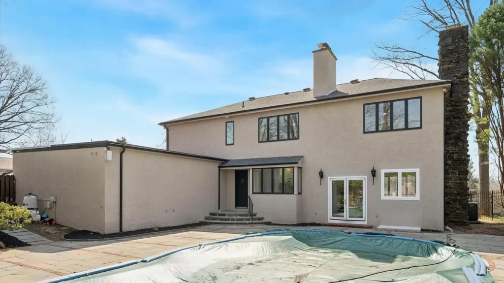 Take A Look Inside This Luxurious 1976 Tudor with Turret and Pool in Lafayette Hill, PA.