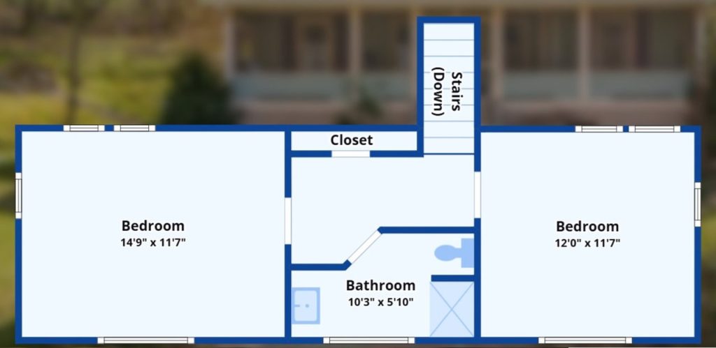 Tour This 1957 Farmhouse with Detached Garage Apartment Near Downtown Marshall, NC (Floor Plan Included)