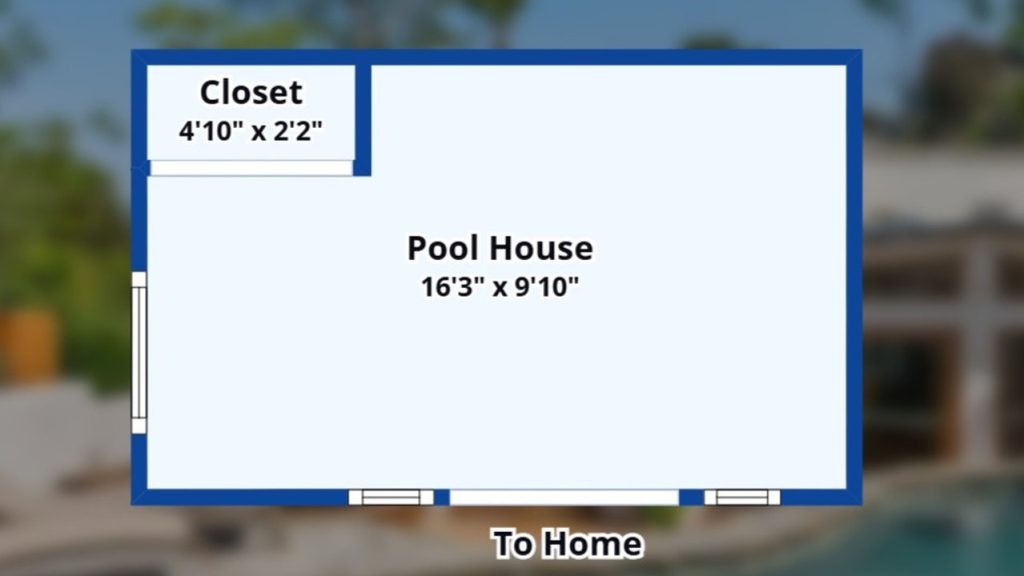 Tour This Hollywood Hills Mid-Century Gem With Pool, Hot Tub & Zen Vibes (Floor Plan Included)