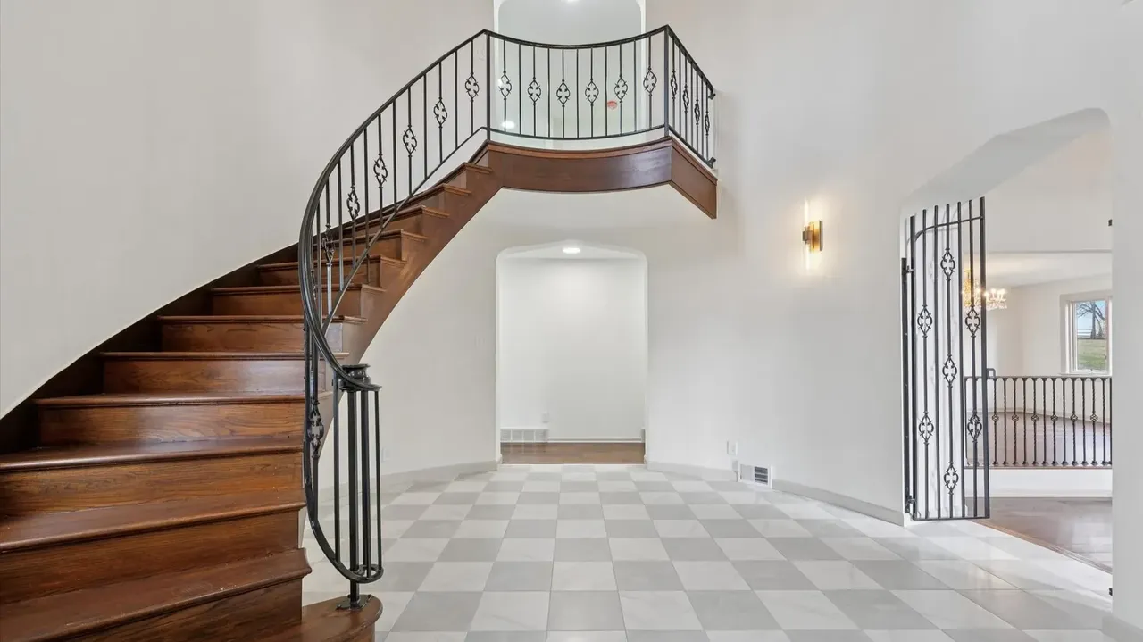 Take A Look Inside This Luxurious 1976 Tudor with Turret and Pool in Lafayette Hill, PA.