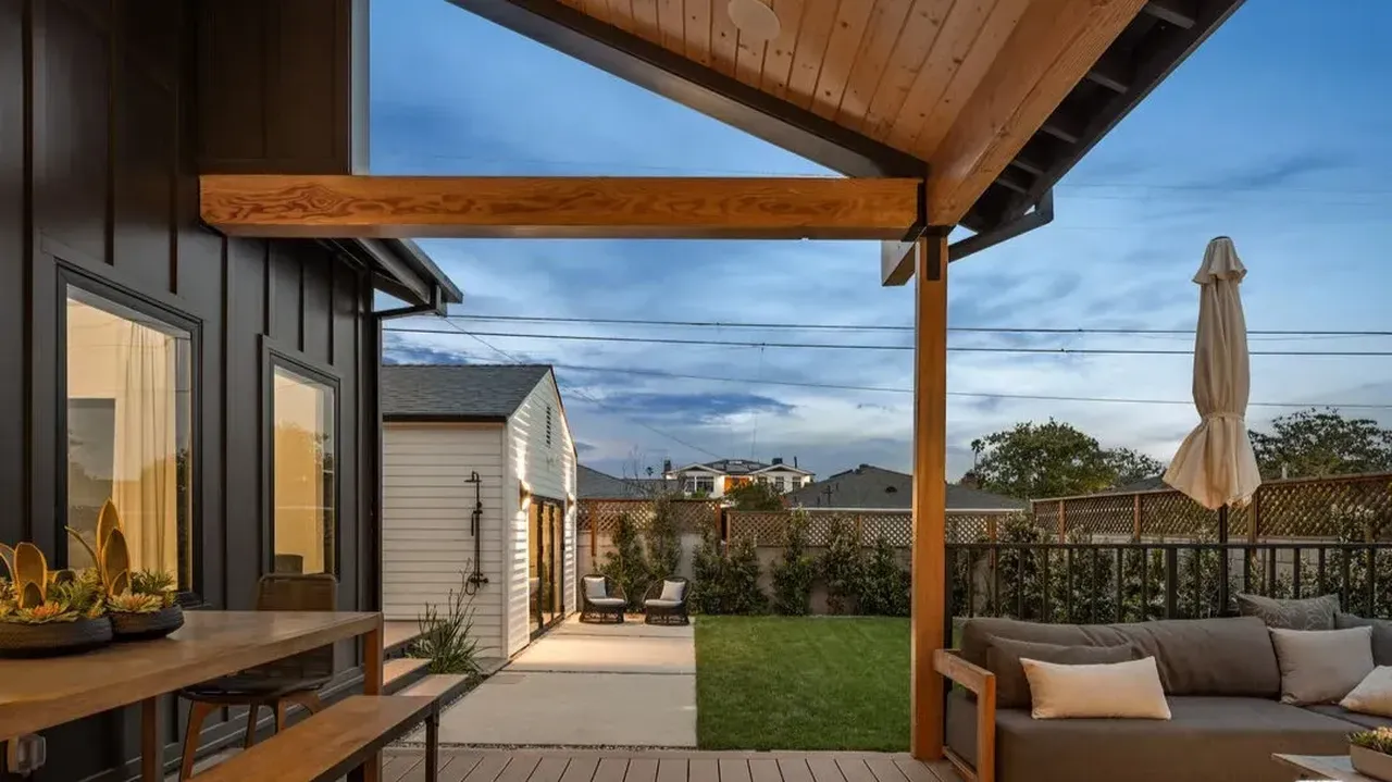 Inside This 2,452 Sq-Ft Japandi Home with Gourmet Kitchen and Vaulted Ceilings in Los Angeles California (Floor Plan Inside)