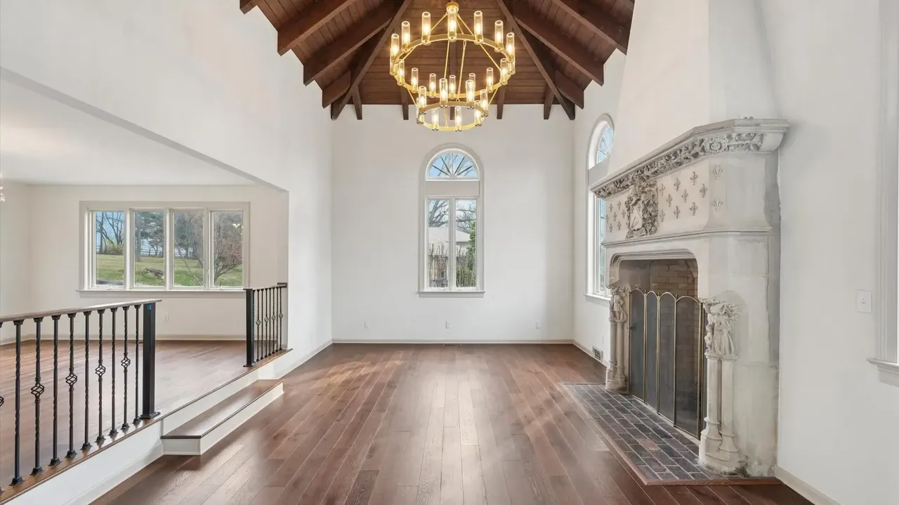Take A Look Inside This Luxurious 1976 Tudor with Turret and Pool in Lafayette Hill, PA.