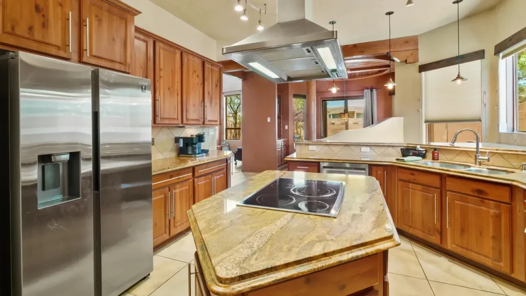 This Pueblo-Style Home in Albuquerque Comes With an Award-Winning Kitchen and Mountain Views (Floor Plan Inside)