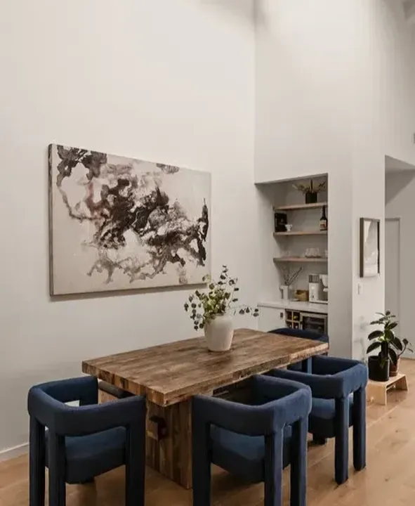 Inside This 2,452 Sq-Ft Japandi Home with Gourmet Kitchen and Vaulted Ceilings in Los Angeles California (Floor Plan Inside)