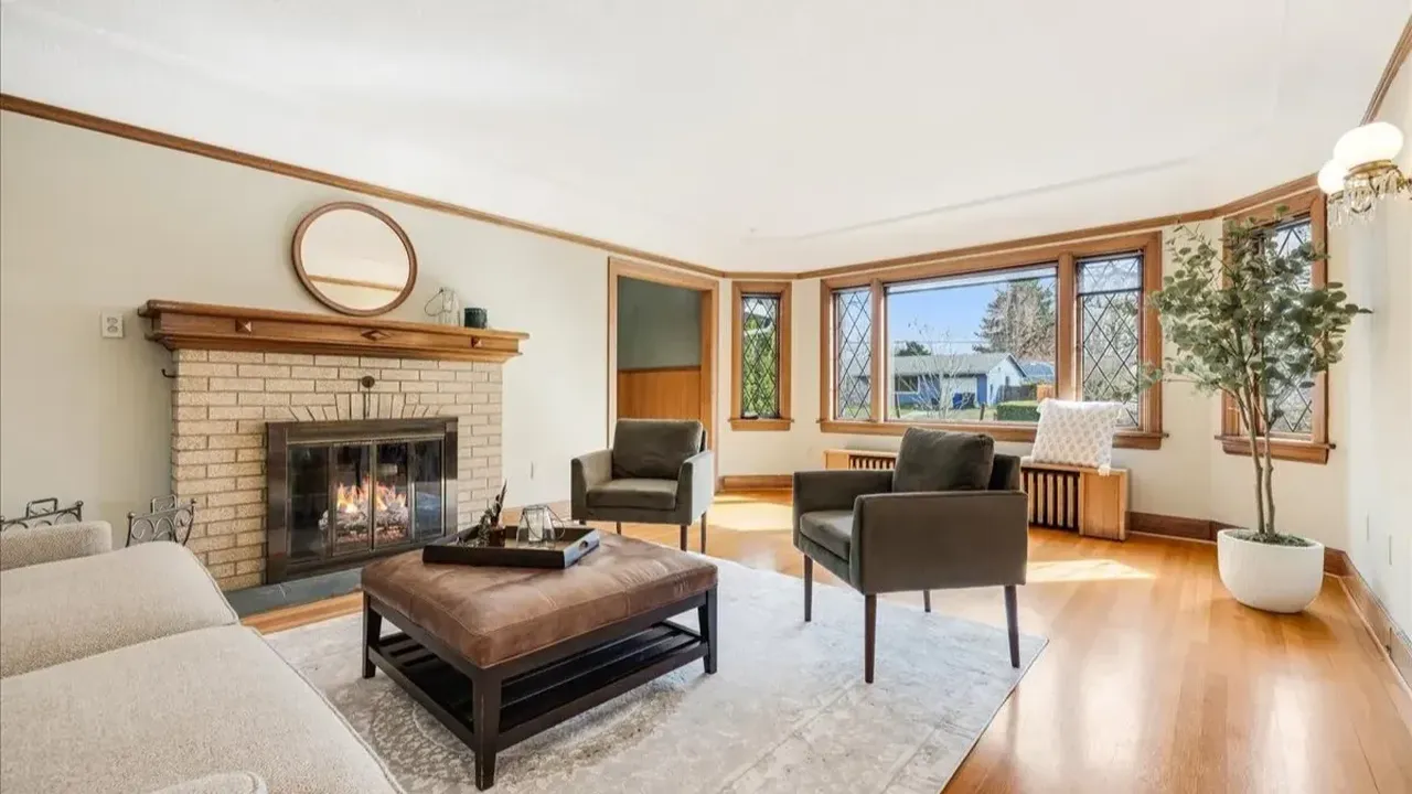 Elegantly Updated 1930 Tudor with Stunning Kitchen and Outdoor Fire Pit in Oregon City