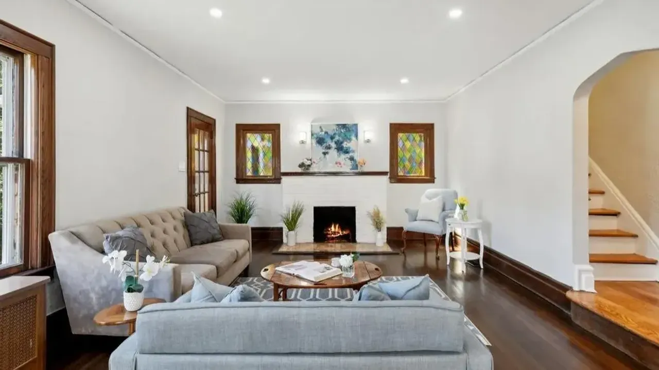 Discover a Charming 1929 Tudor with Hardwood Floors and Custom Built-Ins Near Glen Ridge Border (Floor Plan Inside)