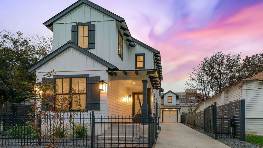 Striking Modern Farmhouse with Detached Garage