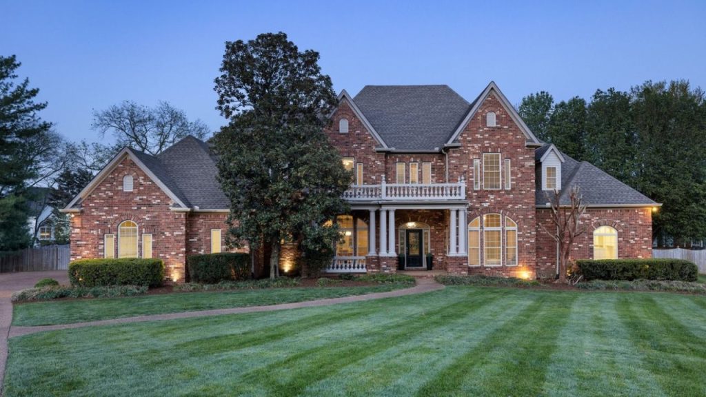 Stately Brick Home with Porch